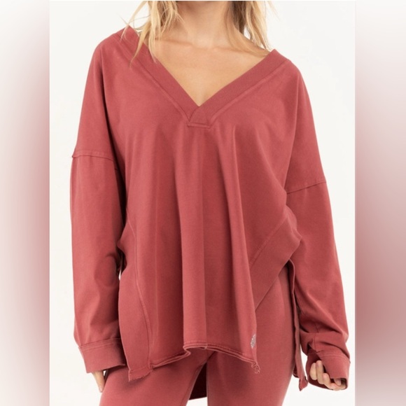 Free People Movement Hot Shot Reversible Sweater - Picture 1 of 13